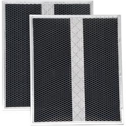 broan bpsf36 non-ducted replacement filters for 36-inch qs and ws range hoods, 2-pack