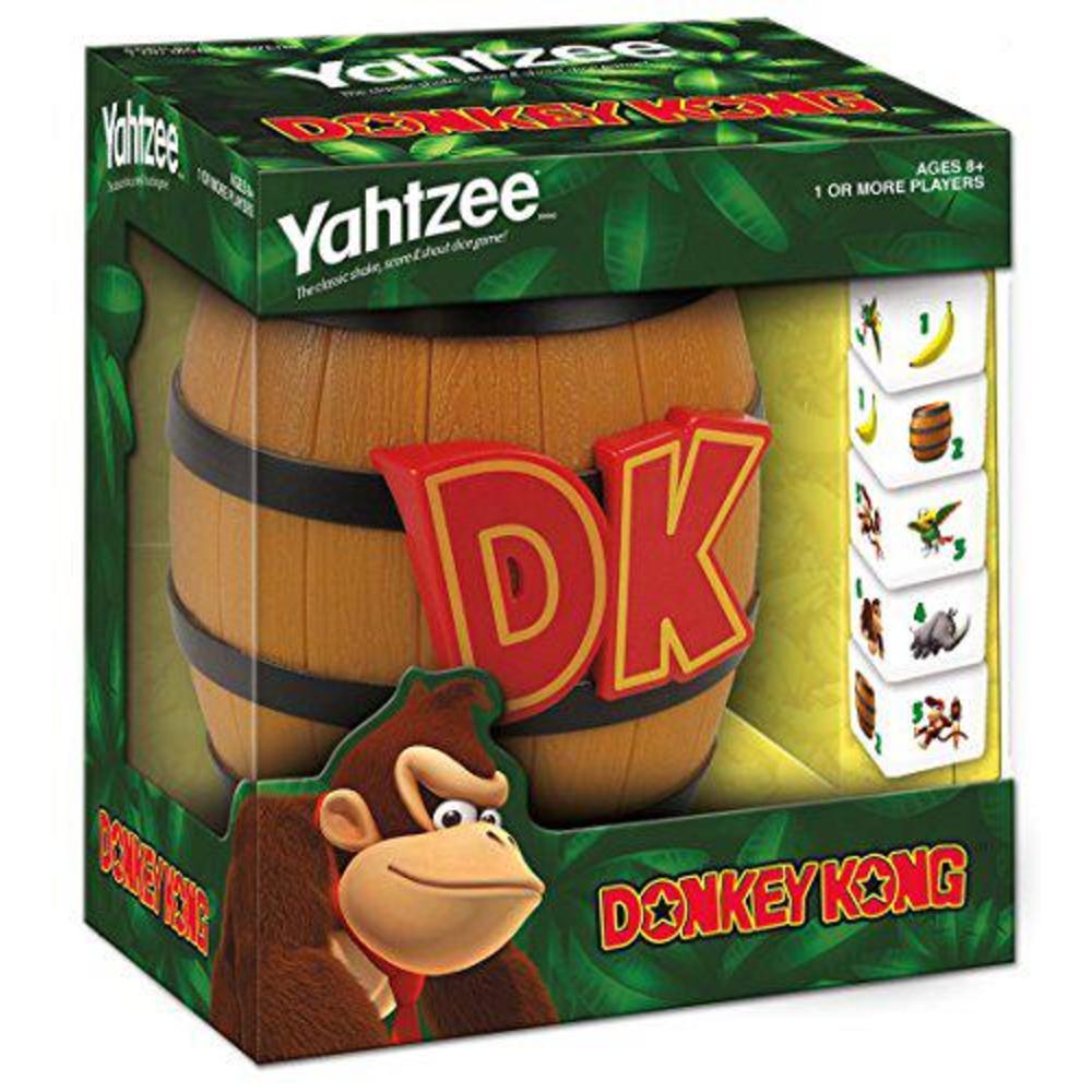 usaopoly yahtzee: donkey kong game