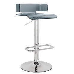 Acme Furniture Rania Collection 96261 22" - 31" Stool  in Grey