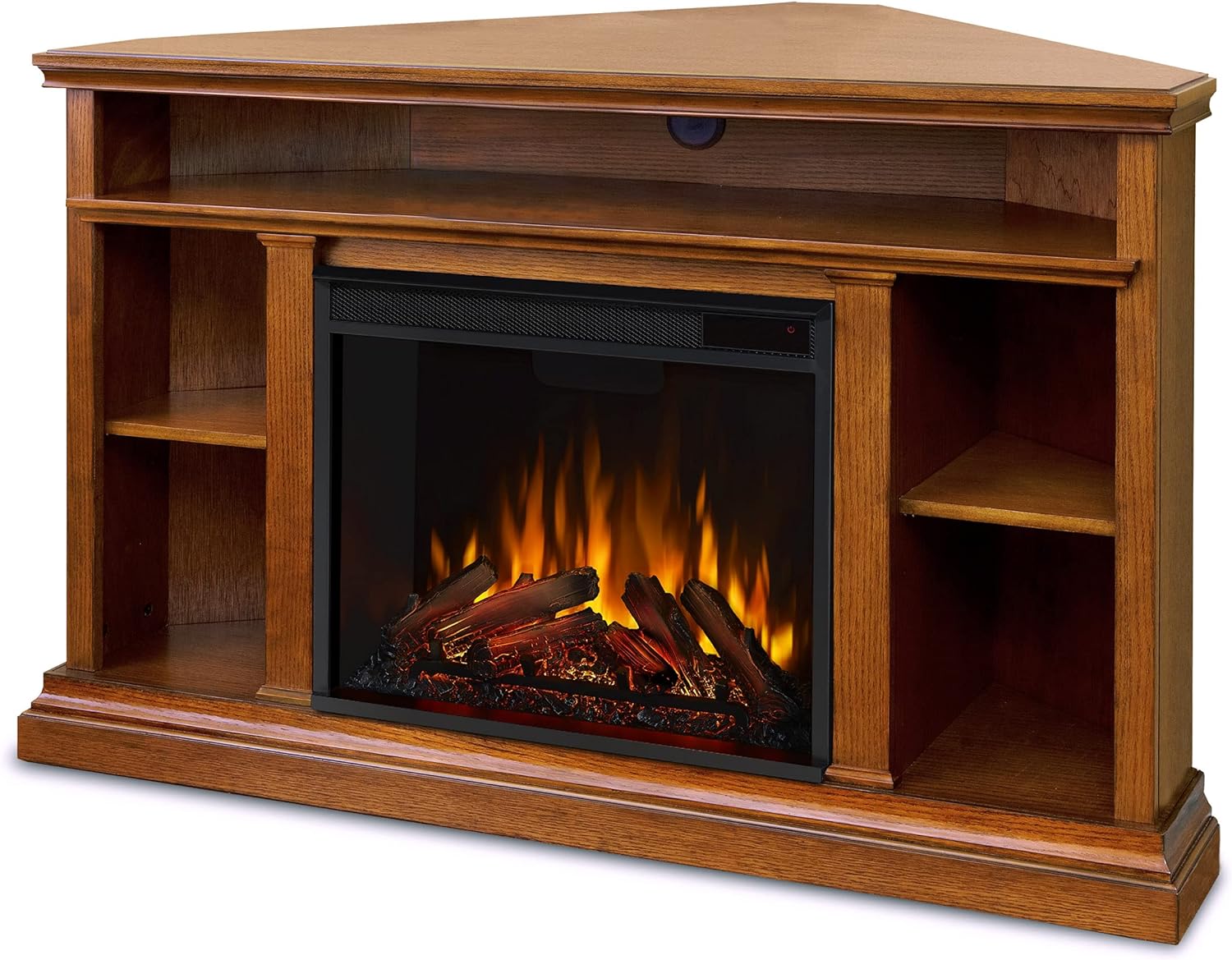 Real Flame Store Churchill Electric Fireplace in Oak by Real Flame
