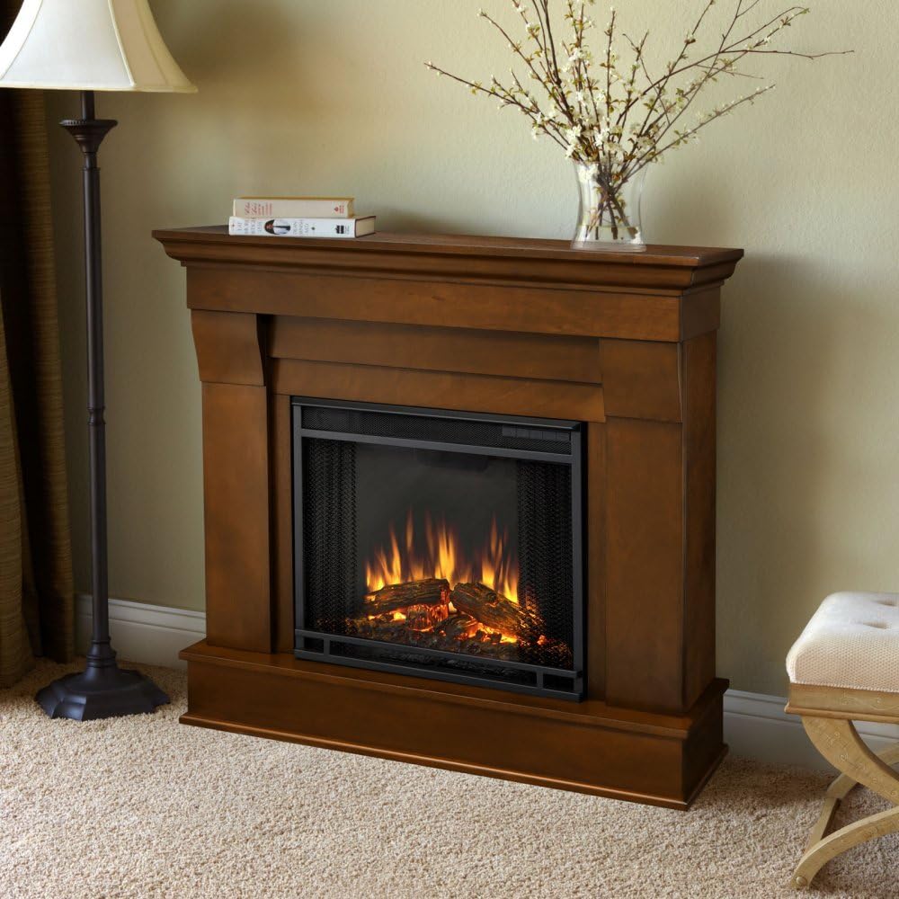 Real Flame Store Chateau Electric Fireplace in Espresso by Real Flame