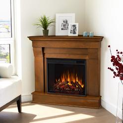Real Flame Store Chateau Corner Electric Fireplace in Espresso by Real Flame