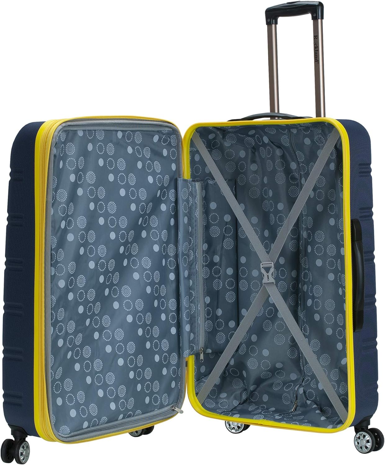 ROCKLAND Melbourne 3 Pc Abs Luggage Set - Navy