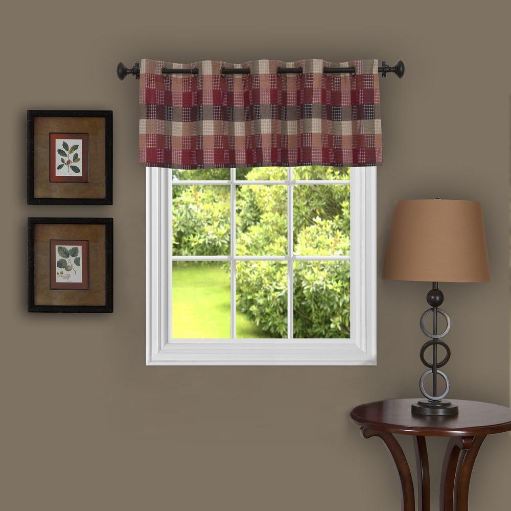 Achim Home Furnishing: Essence Charcoal Fade Modern Window Curtain Panel