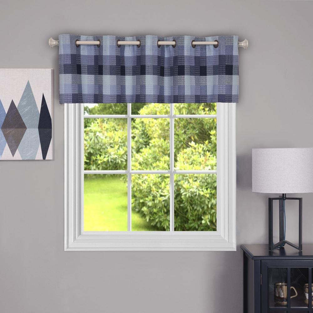 Achim Home Furnishing: Essence Charcoal Fade Modern Window Curtain Panel