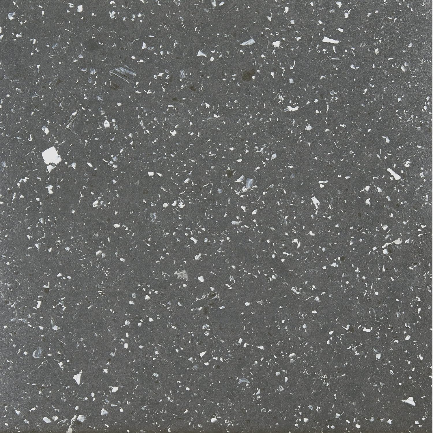 Achim Importing Co. Black Speckled Granite 12"x12" Self Adhesive Vinyl Floor Tile