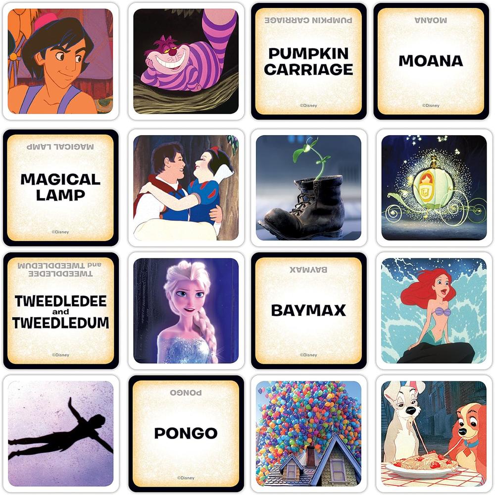 USAopoly Codenames Disney Family Edition | Best Family Board Game, Great Game for All Ages | Featuring Disney Characters, Disney Artwork