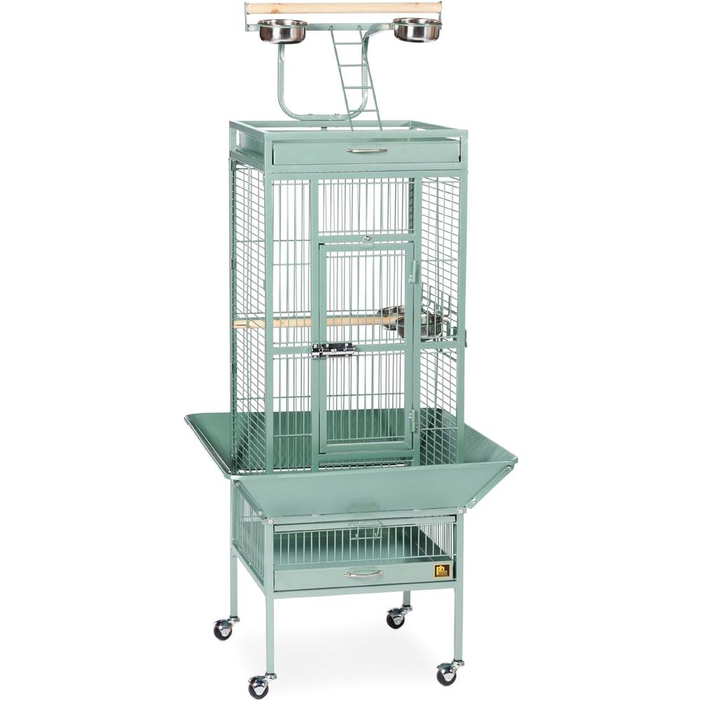 Prevue Pet Products Wrought Iron Select Bird Cage Sage Green