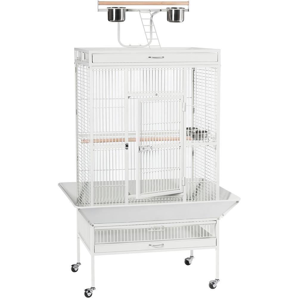 Prevue Pet Products Wrought Iron Select Bird Cage White