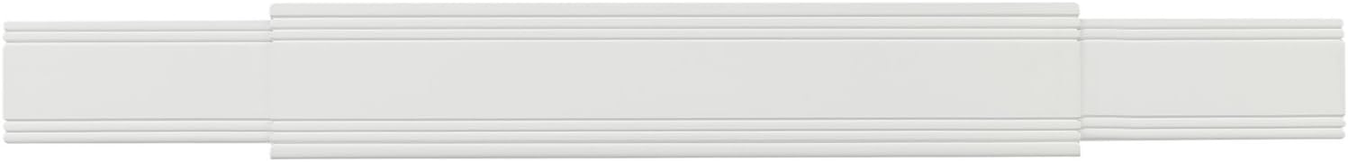 Pearl Mantels Emory Adjustable Mantel Shelf, 48" to 80", White