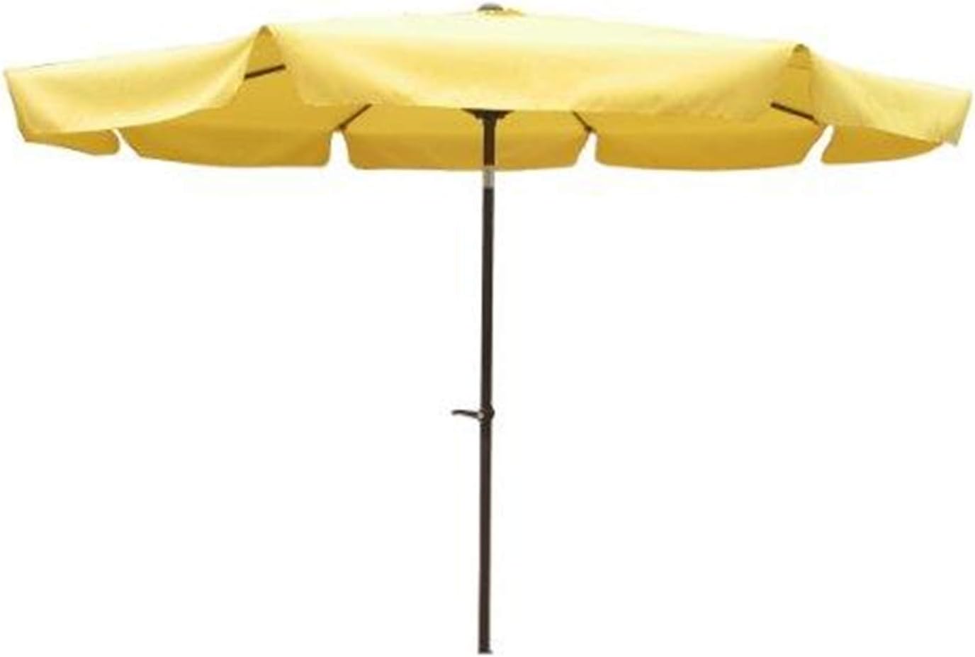 International Caravan St. Kitts Aluminum 10' Patio Umbrella, Bronze/Khaki