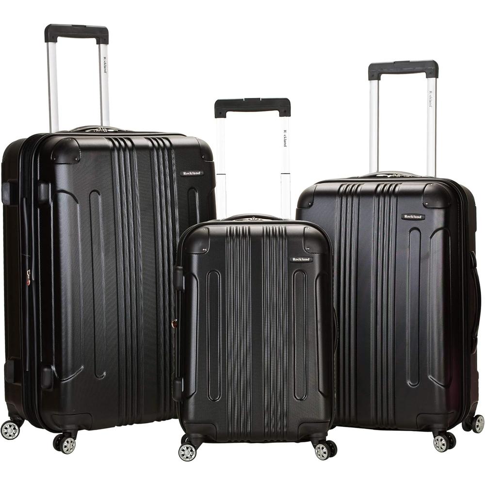 Rockland Vara Softside 3 delige Rechtopstaande Bagageset, Uil, Eén maat Rockland Vara Softside 3 delige Rechtopstaande Bagageset, Uil, Eén maat