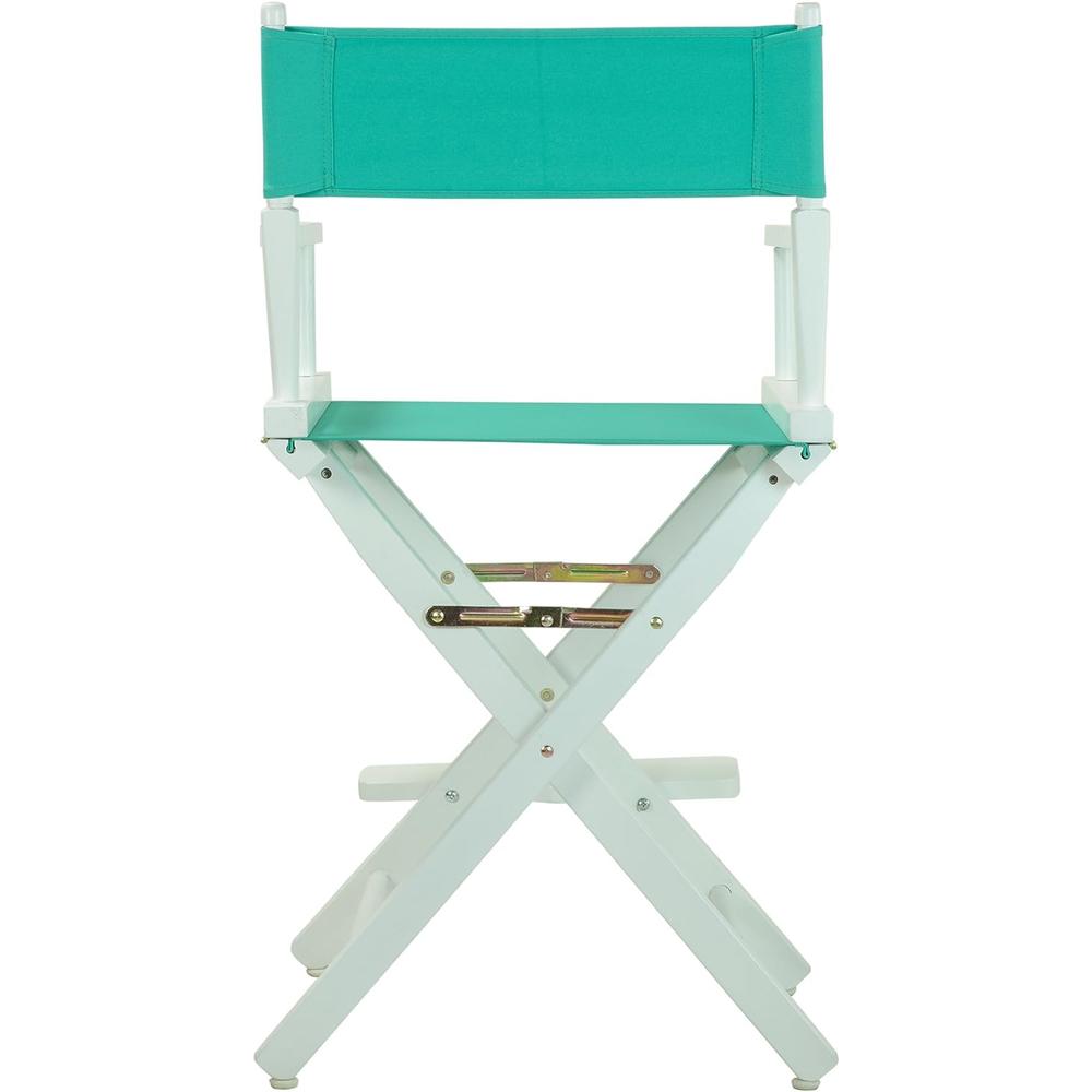Casual Home 24" Director's Chair White Frame, Teal Canvas