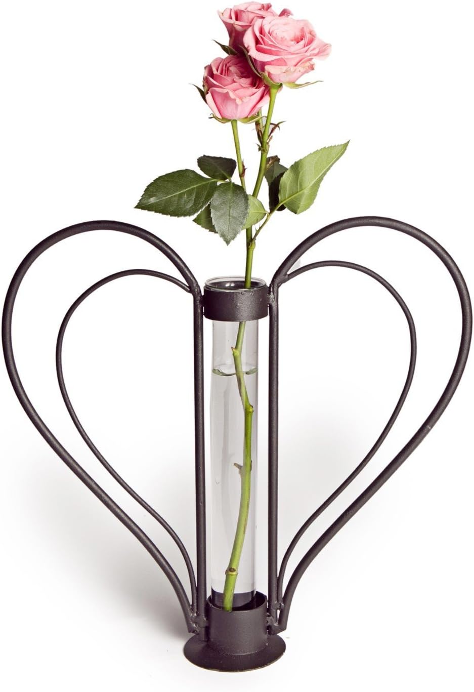 Danya B., Inc Danya B Sweetheart Iron Heart-shaped Bud Vase