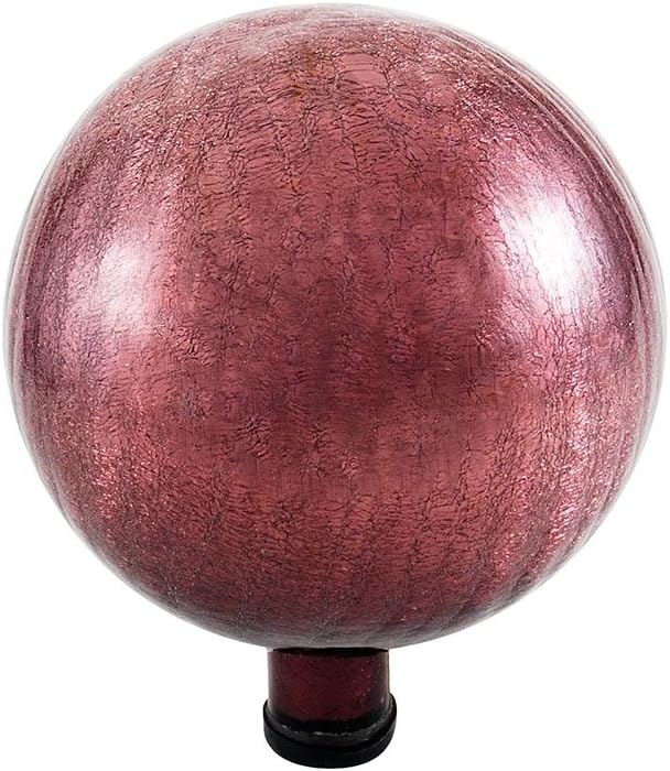 Achla Designs G12-BLL-C Gazing, Blue Lapis 12 inch Glass Garden Globe Ball Sphere, 12