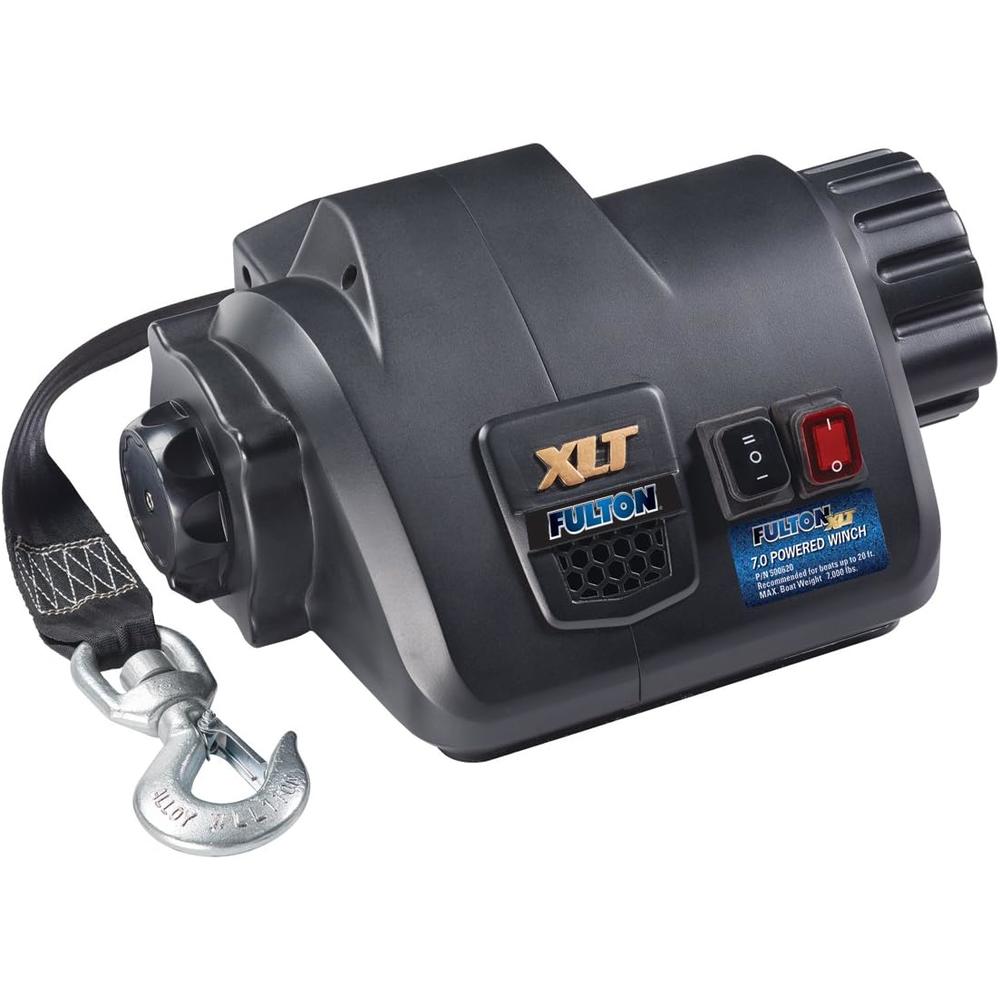 Fulton 500620 XLT Powered Winch with Wireless Remote - 7,000 lbs. Capacity