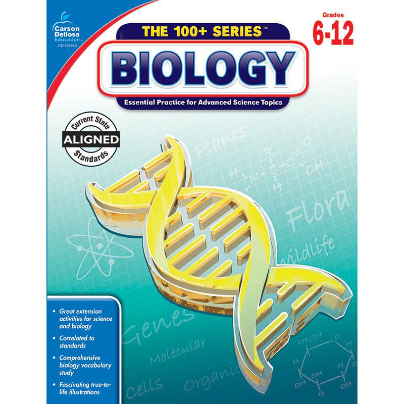 Carson-Dellosa Pub Group Carson Dellosa CD-104643 Biology Book Grade 6 to 12