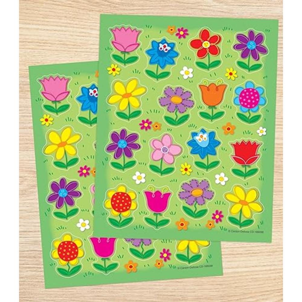 Carson-Dellosa Pub Group Carson Dellosa | Spring Flowers Stickers | 96ct