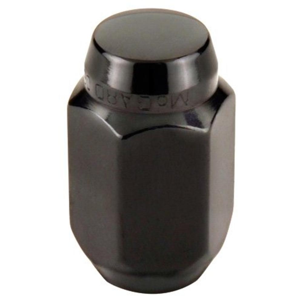 McGard 64030 Black Cone Seat Style Lug Nut Set (1/2 - 20 Thread Size) - Set of 4