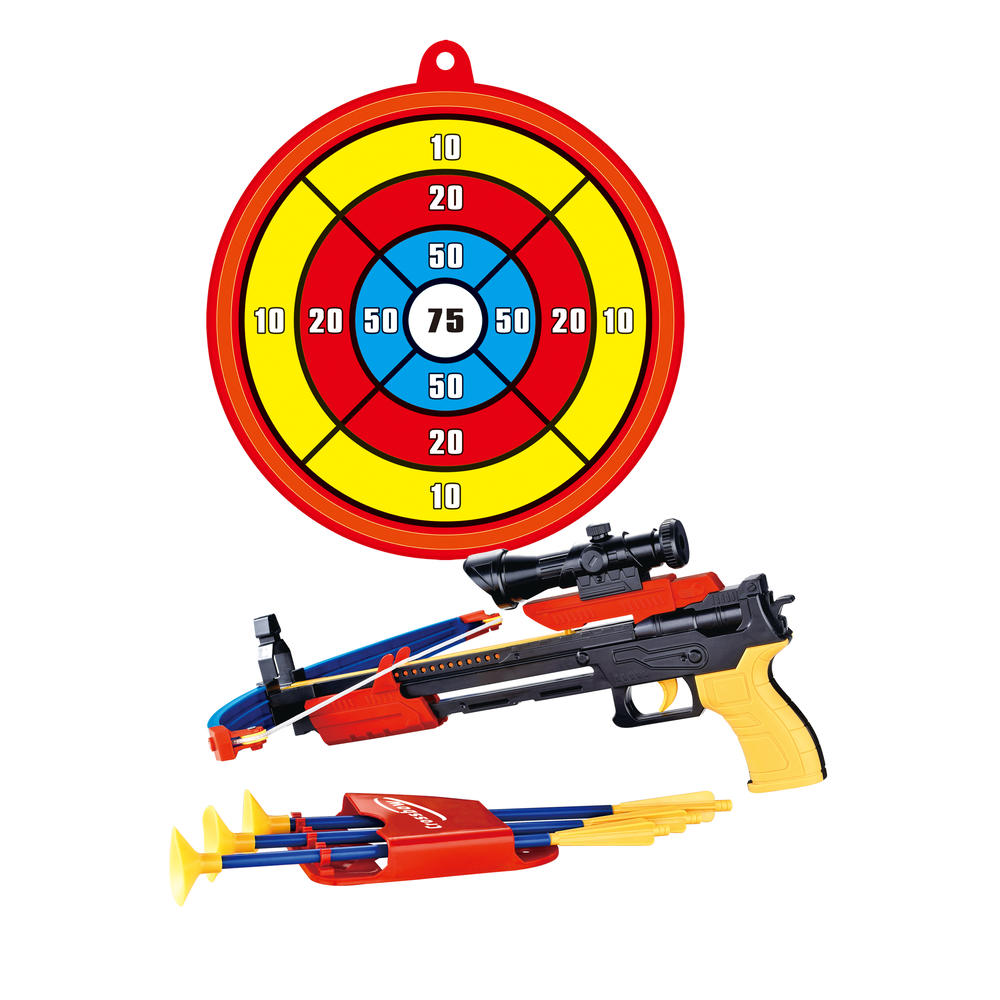 azimporter Archery Crossbow And Arrow Toy Set With Target