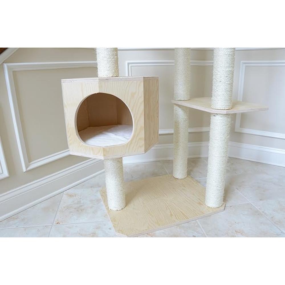 Aeromark Int'l Inc. New Design Armarkat 89" Solid Wood Cat Tree Condo Furniture S8902