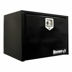Buyers Products 1702303 Black Steel Underbody Toolbox 18 x 18 x 30"