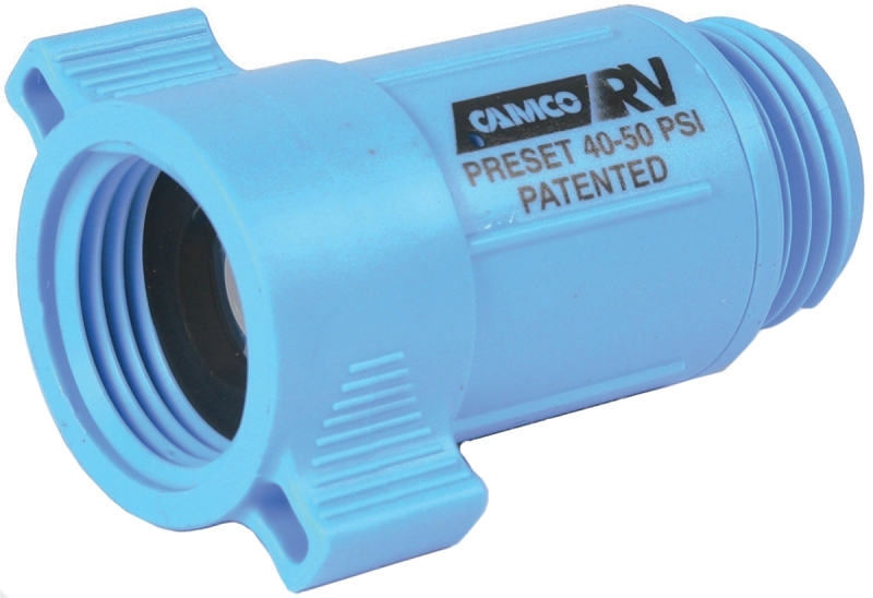 Camco Manufacturing CAMCO 40143 Water Pressure Regulator 40 to 50 psi 3/4 in ID Female x Male ABS