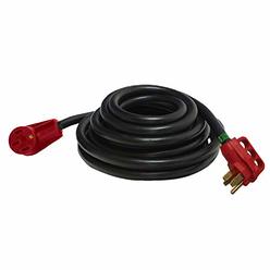 Valterra A10-5050EH Mighty Cord RV 50-Amp Extension Cord, 50 ft., Red