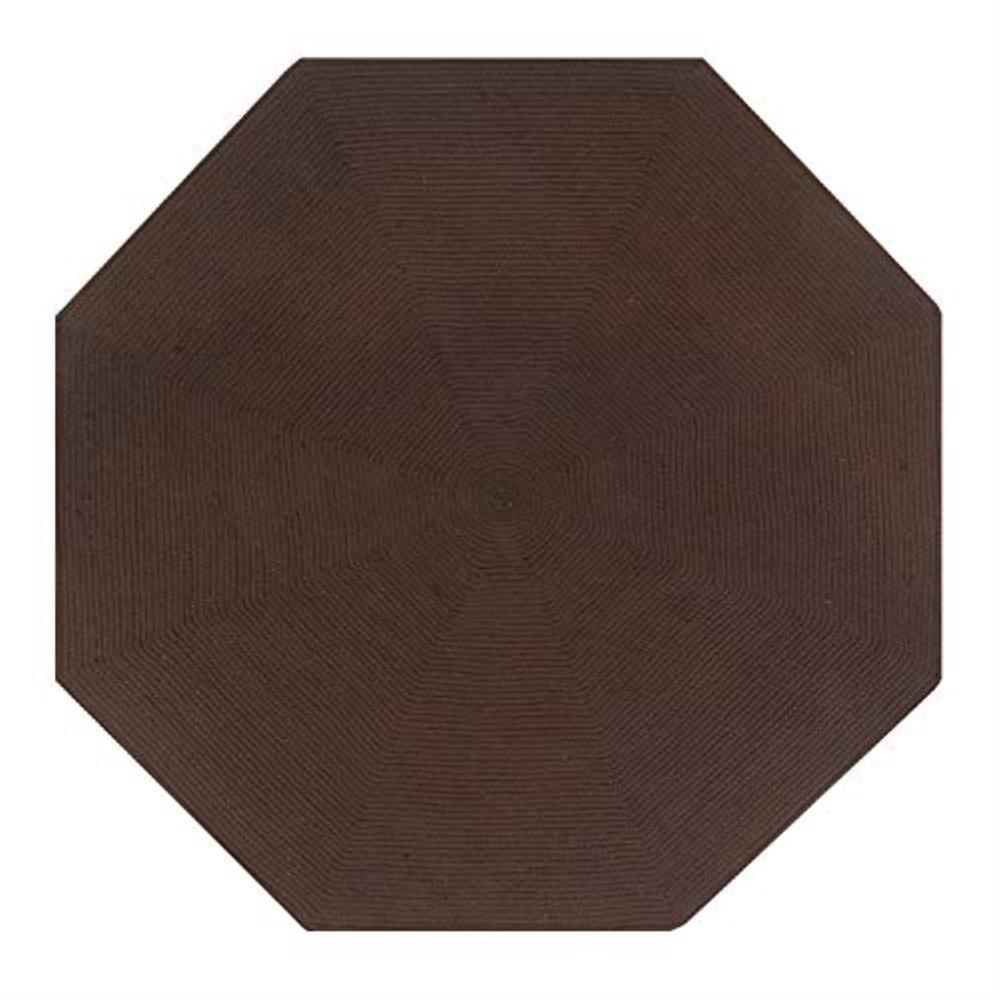 Better Trends Alpine Collection 72" Octagonal in Chocolate Solid