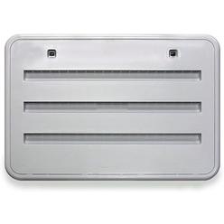NORCOLD 621156BW Bright White Plastic Radius Corner Side Refrigerator Vent