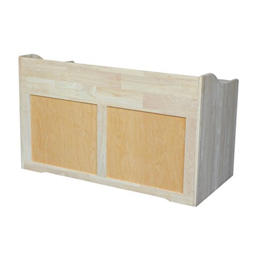 International Concepts Unfinished Storage Box, 38(W) x 419(L) x 23(H)