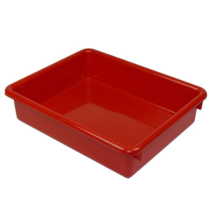 ROMANOFF PRODUCTS 3IN RED STOWAWAY LETTER TRAY