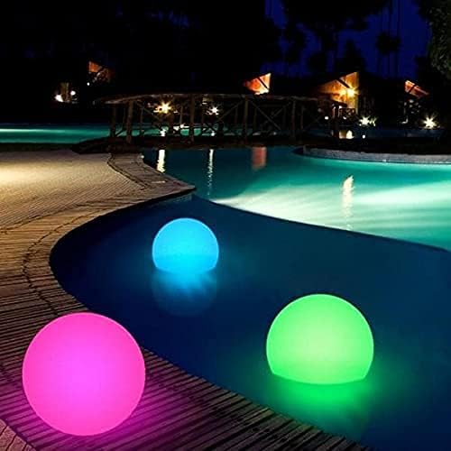 Main Access The Pool Supply Shop 13" Ellipsis Remote Controlled Portable LED Illuminated Color Changing Sphere