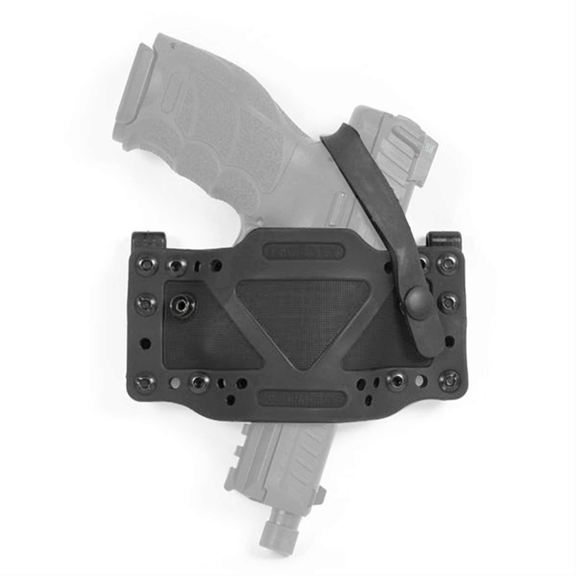 Limbsaver Comfort-Te Limbsaver Cross-Tech Holster Clip-On with Secure Strap, Black 12504