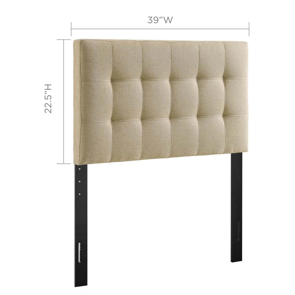 Modway Lily Twin Fabric Headboard Only MOD-5148-BEI