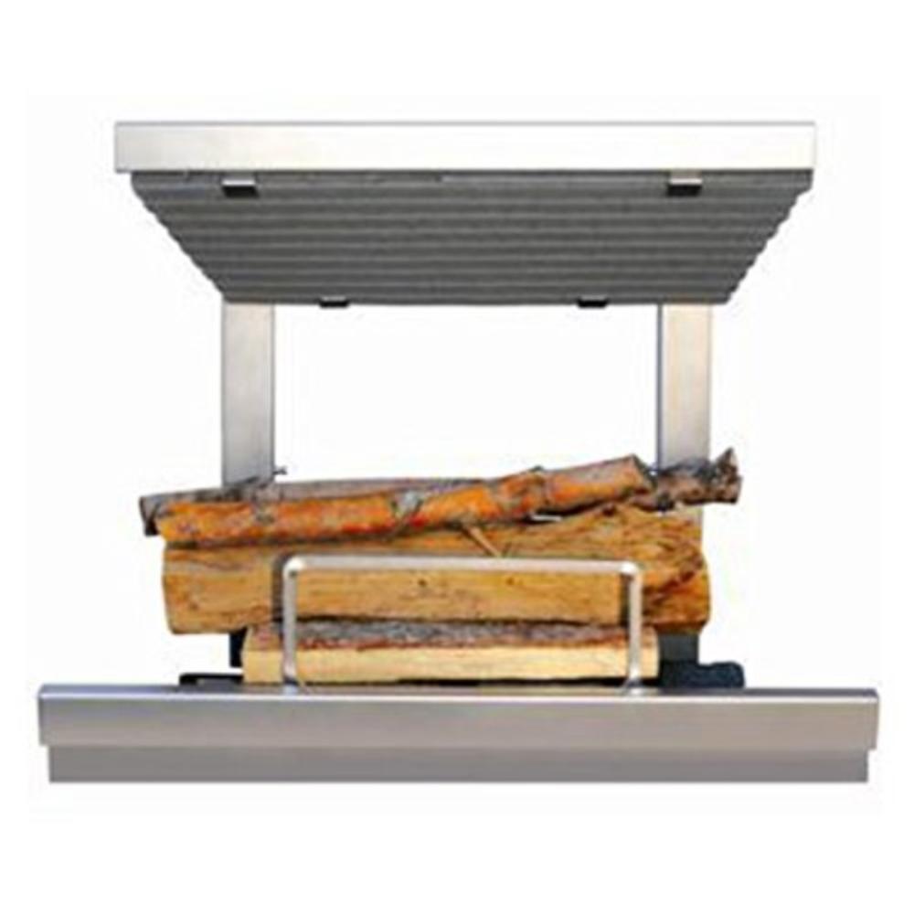 Blue Flame Products arth's Flame Hybrid Clean Burn, Wood Fireplace System - including natural gas log lighter