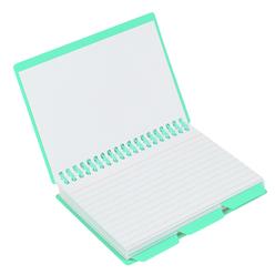 C-Line Spiral Bound Index Card Notebook with Tabs (Color May Vary) (Set of 24 Notebooks)