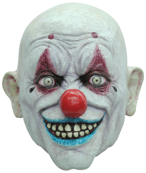 Ghoulish Productions Crappy The Clown latex mask