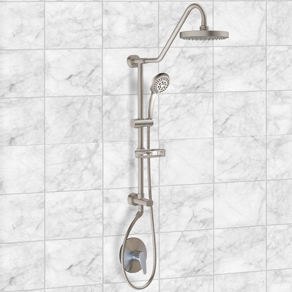 PULSE 1011-BN-1.8GPM Kauai III Shower System In Brushed-Nickel
