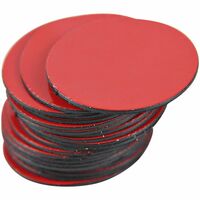 MasterVision Magnetic Color Coding Dots - 3/4" Diameter - Round - Red