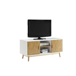 Convenience Concepts Oslo TV Stand with Storage Cabinets and Shelves S20-114