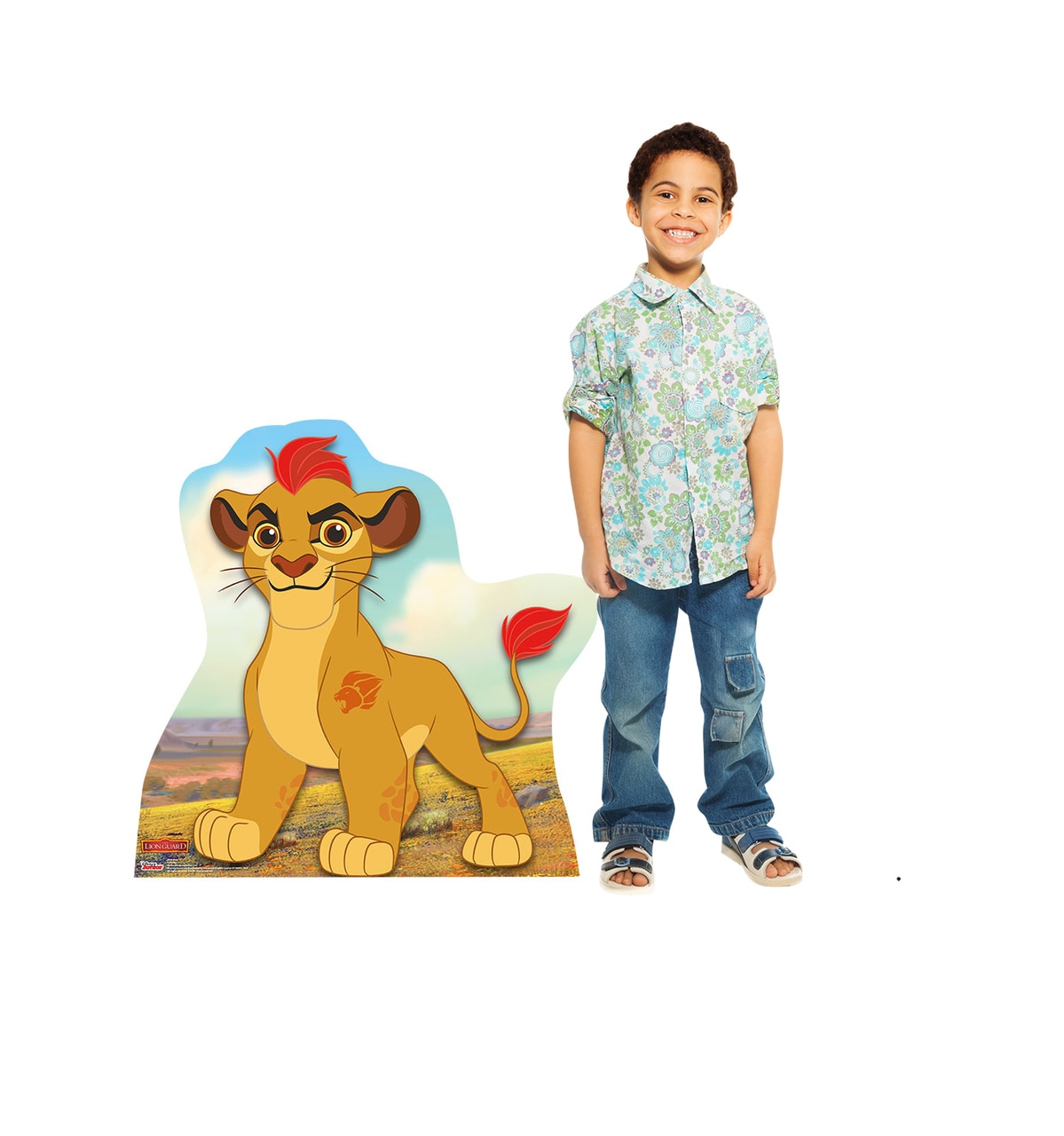 Advanced Graphics 2345 32 x 33 in. Kion - Disneys Lion Guard Cardboard Standup