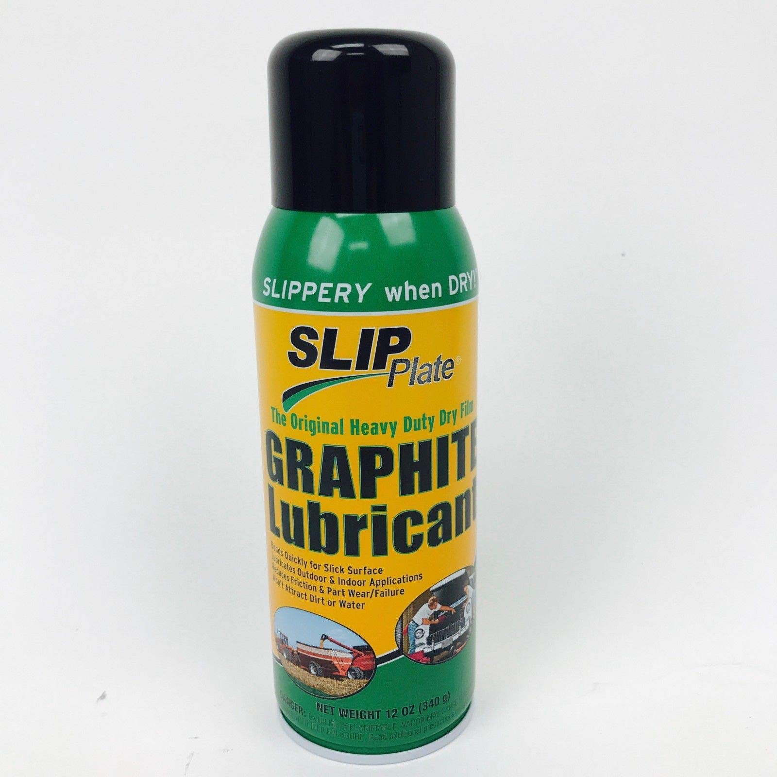 PULLIAM ENTERPRISES, PullRite 330403 Heavy Duty Slip Plate Dry Lubricant Graphite Spray