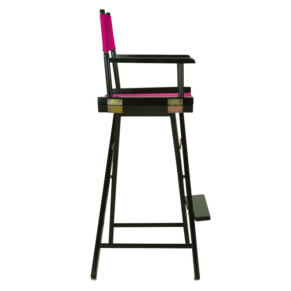 Casual Home 30" Director's Chair Black Frame-Magenta Canvas