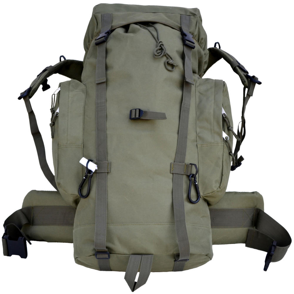 Explorer OD Green Large Tactical Day Pack Backpack Rucksack Military Camping Hiking Quality