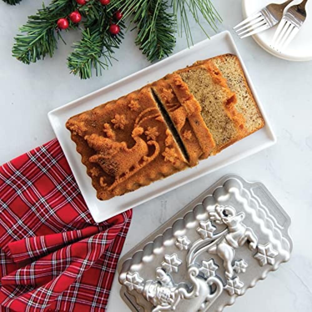 Nordic Ware Santas Sleigh Loaf Pan