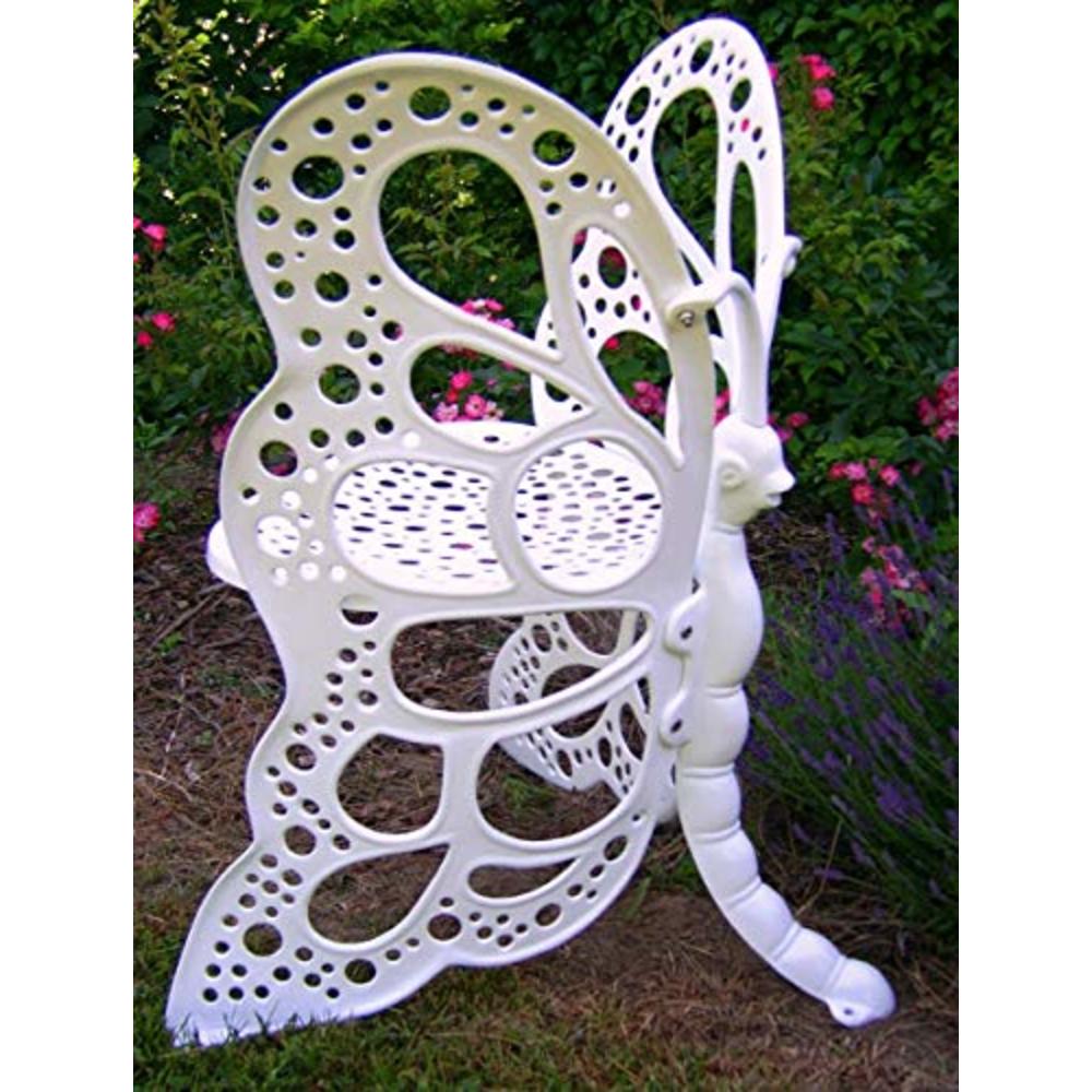 FlowerHouse Flower House FHBC205W Butterfly Chair, White