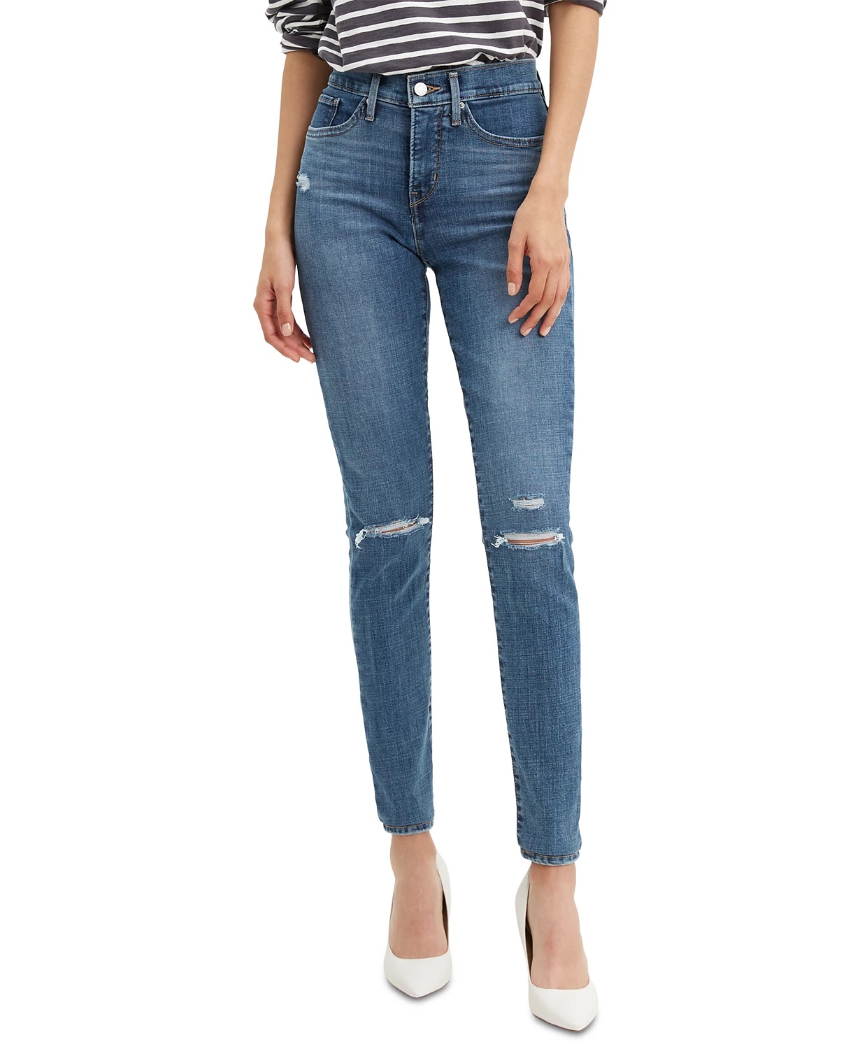 Levi's Women's 311 Shaping Skinny Jeans Dark Blue Size 32X30