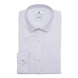 Ryan Seacrest Distinction Men's Slim Fit Dress Shirt White Size 15X34X35 Ryan Seacrest Distinction Men's Slim Fit Dress Shirt White Size 15X34X35