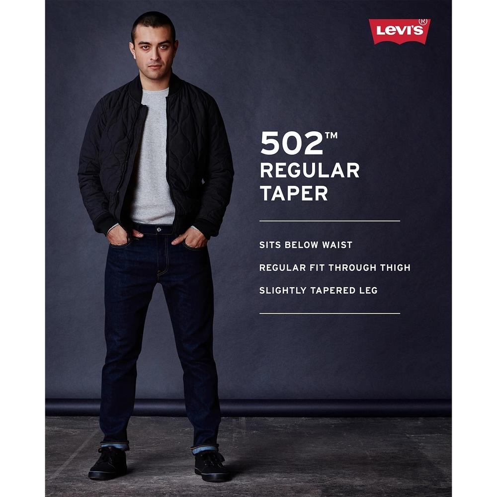 Levi's Men's 502 Taper Soft Twill Jeans Green Size 28X30